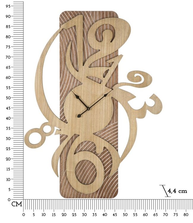 Mauro Ferretti WANDKLOK WOLLY CM 70X4,4X93