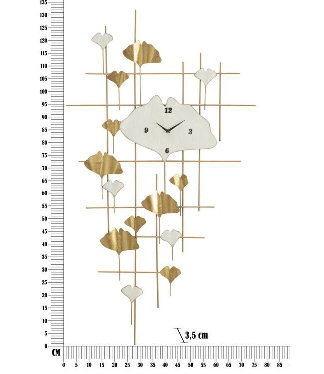 Mauro Ferretti WANDKLOK SLEPEN CM 75,5X3,5X133