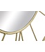 Mauro Ferretti WANDKLOK MET SPIEGEL GLAM STICK CM Ø 80X6