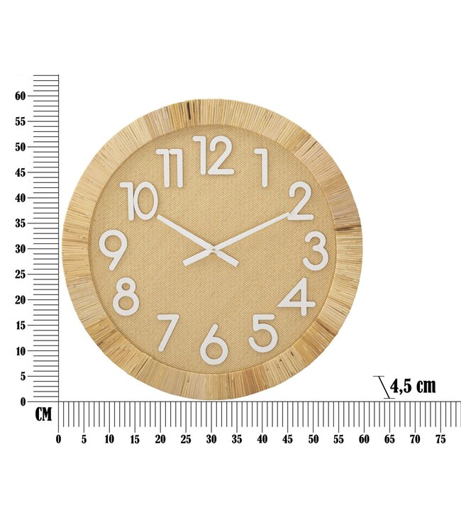 Mauro Ferretti WANDKLOK BOHO PLUS CM Ø 60X4,5 - 647960000