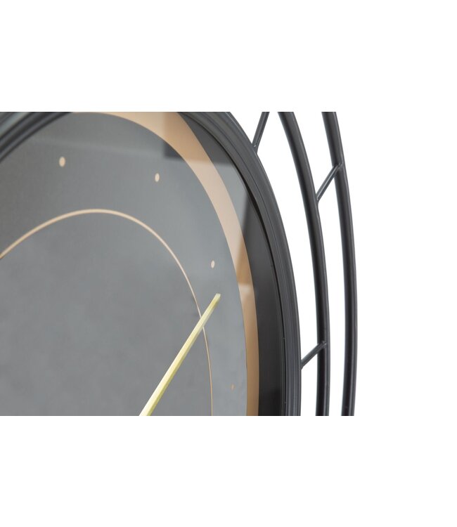 Mauro Ferretti WANDKLOK MODE DONKER CM Ø 70X5,5