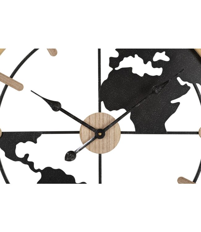 Mauro Ferretti WANDKLOK WORLD NIEUW CM Ø 60X5 - 648140000