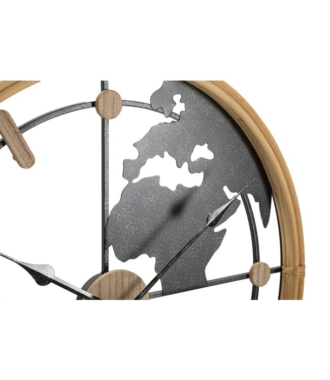 Mauro Ferretti WANDKLOK WORLD NIEUW CM Ø 60X5 - 648140000