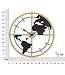 Mauro Ferretti WANDKLOK WORLD NIEUW CM Ø 60X5