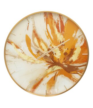 Mauro Ferretti WANDKLOK GLAS TOPLY CM Ø 60X5