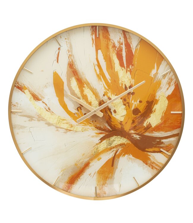 Mauro Ferretti WANDKLOK GLAS TOPLY CM Ø 60X5