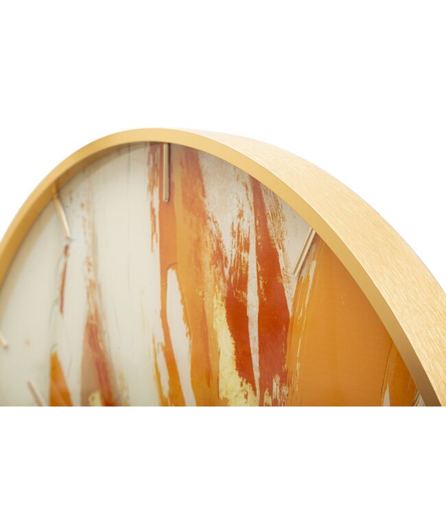 Mauro Ferretti WANDKLOK GLAS TOPLY CM Ø 60X5