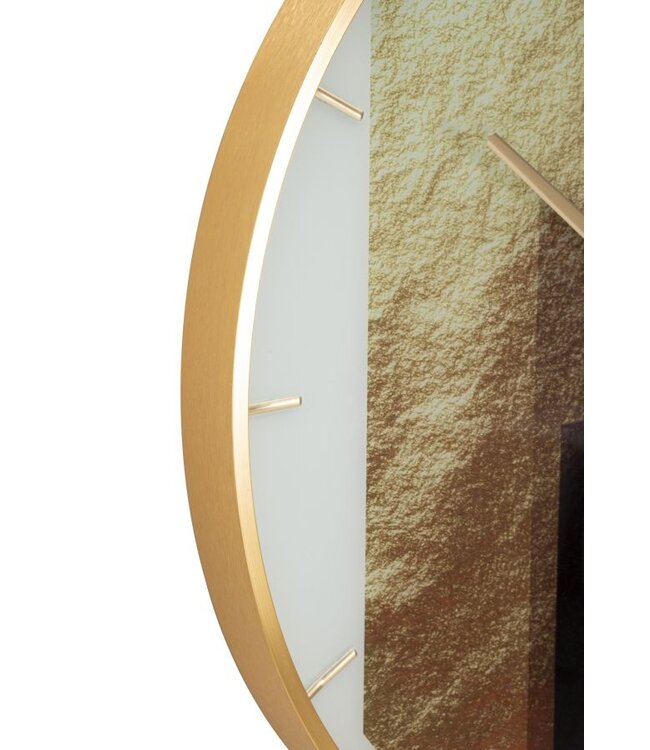 Mauro Ferretti WANDKLOK GLASMOTIEF CM Ø 60X5