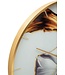 Mauro Ferretti WANDKLOK GLAZEN ROOS CM Ø 60X5 - 648120003