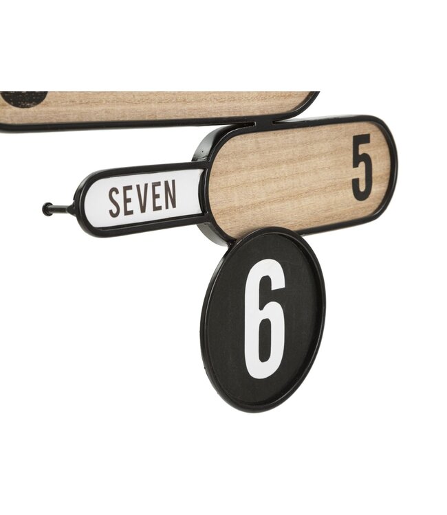 Mauro Ferretti WANDKLOK RICHTING CM 60X5X60