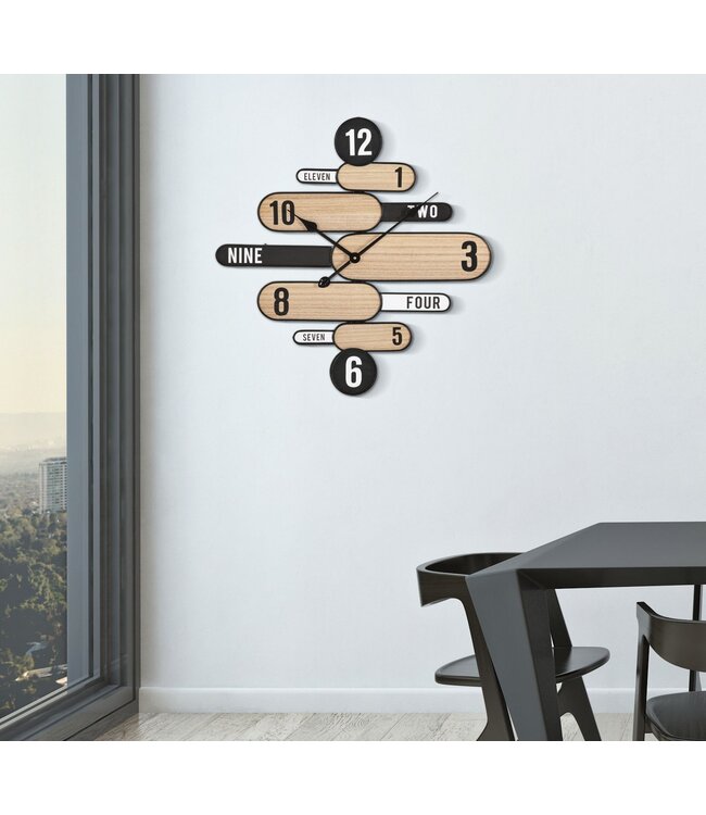 Mauro Ferretti WANDKLOK RICHTING CM 60X5X60