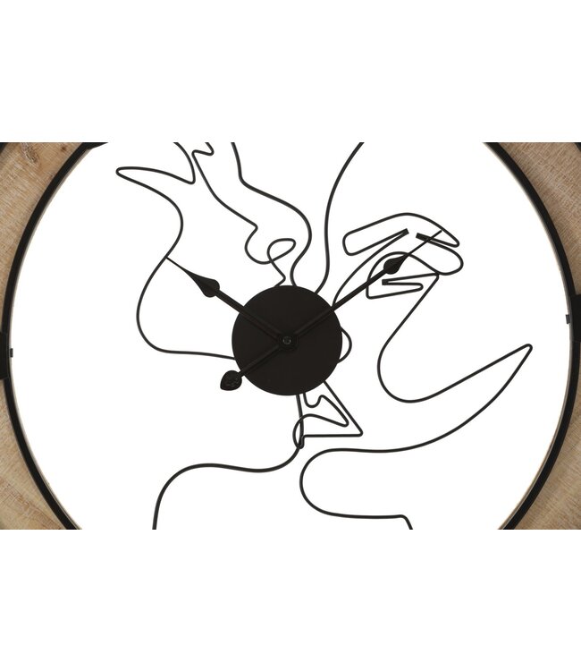 Mauro Ferretti WANDKLOK PAAR CM Ø 60X3