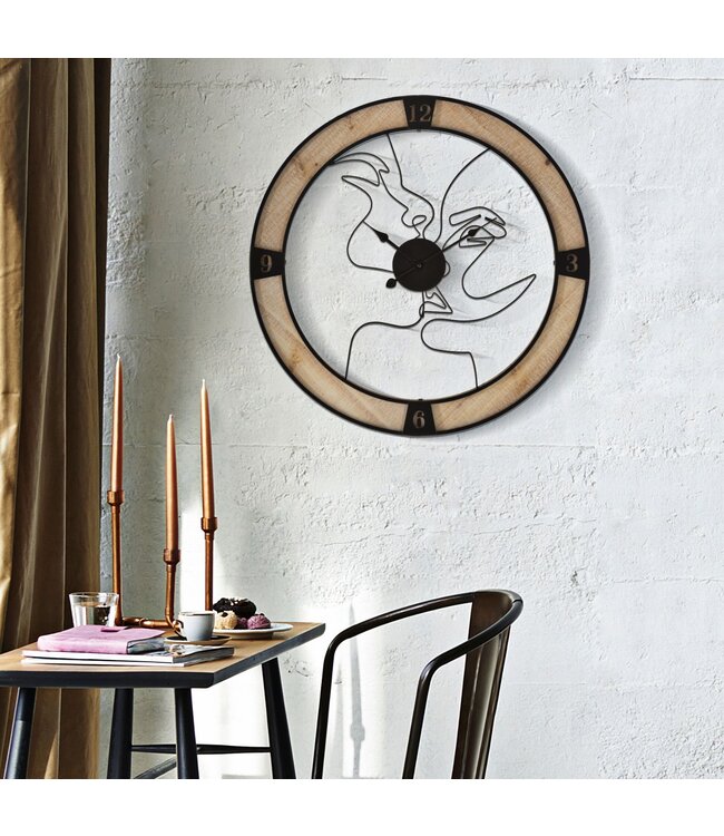 Mauro Ferretti WANDKLOK PAAR CM Ø 60X3