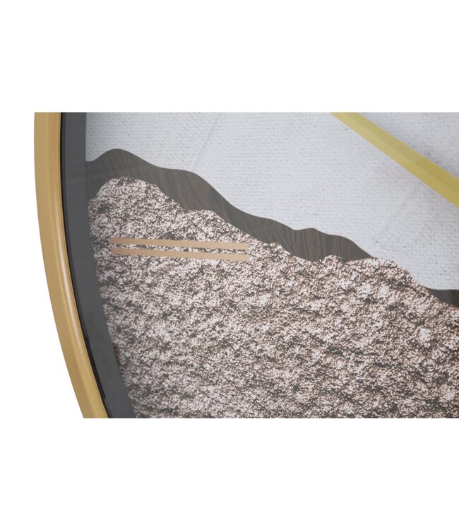 Mauro Ferretti WANDKLOK ART MIX CM Ø 60X6