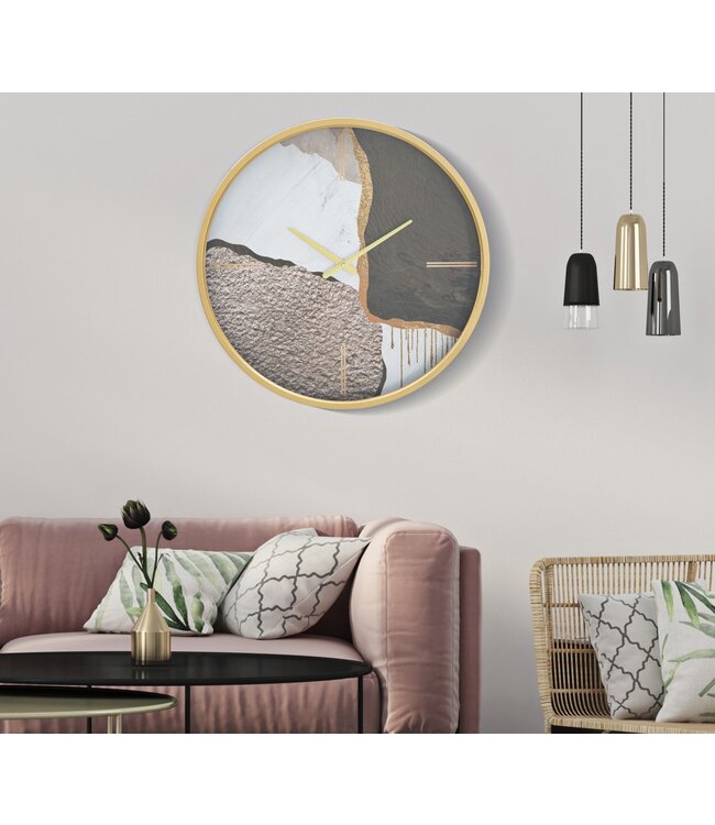 Mauro Ferretti WANDKLOK ART MIX CM Ø 60X6