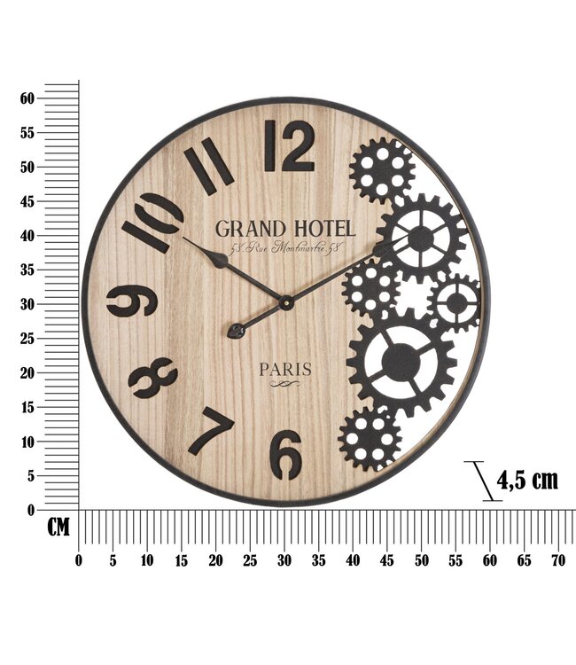 Mauro Ferretti WANDKLOK GRAND CM Ø 60X4,5 - 647900000