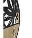 Mauro Ferretti WANDKLOK PALM CM Ø 60X2,5 - 648270000