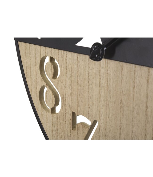 Mauro Ferretti WANDKLOK PALM CM Ø 60X2,5 - 648270000