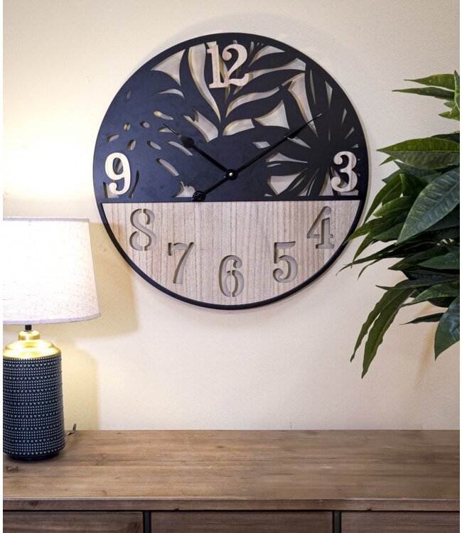 Mauro Ferretti WANDKLOK PALM CM Ø 60X2,5 - 648270000