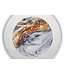 Mauro Ferretti WANDKLOK SPIEGEL GRIJS CM Ø 60X5 - 647640000