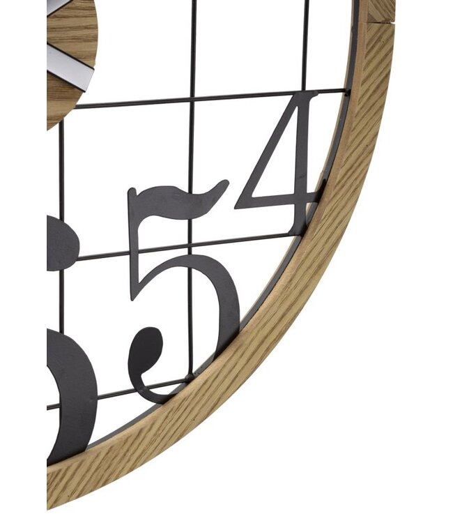 Mauro Ferretti WANDKLOK CIJFERS CM Ø 60X2,5