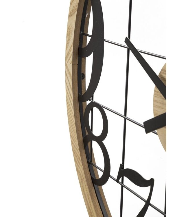 Mauro Ferretti WANDKLOK CIJFERS CM Ø 60X2,5