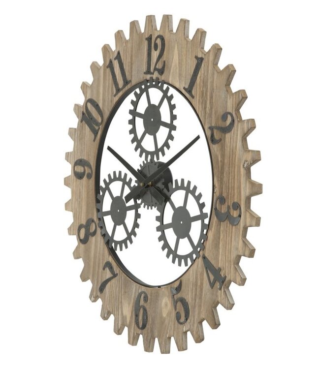 Mauro Ferretti WANDKLOK INGRANAGGIO PLUS CM Ø 60X4