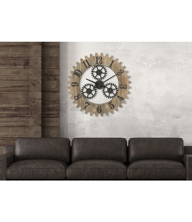 Mauro Ferretti WANDKLOK INGRANAGGIO PLUS CM Ø 60X4