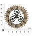Mauro Ferretti WANDKLOK INGRANAGGIO PLUS CM Ø 60X4 - 647110000