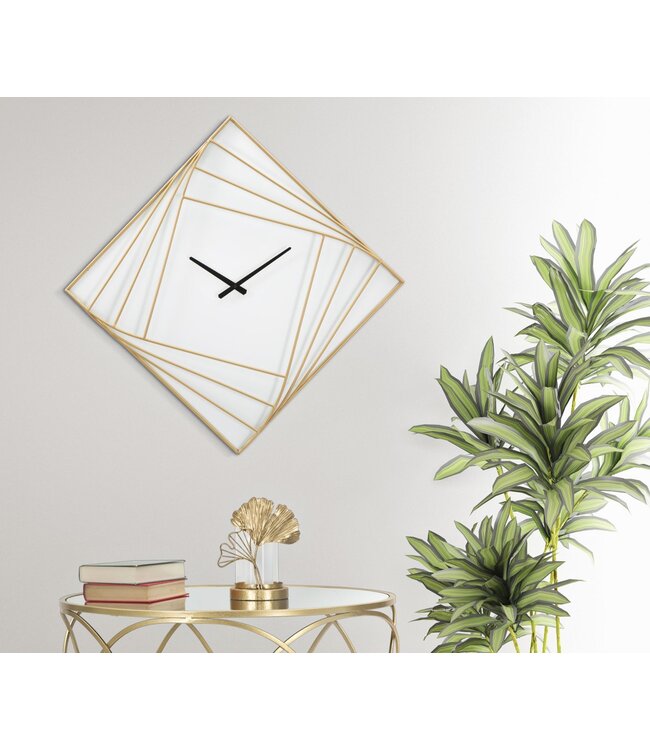 Mauro Ferretti WANDKLOK GOLDY LINE CM 85x6x85