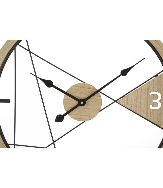 Mauro Ferretti WANDKLOKGEOMETRISCH DESIGN CM Ø 60X2,5