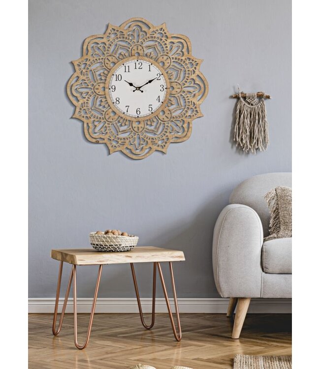 Mauro Ferretti WANDKLOK SNIJWERK CM ø 60X4,5