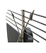 Mauro Ferretti WANDKLOK GLAM STICK CM Ø 60X4,5 - 647520000