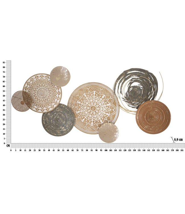 Mauro Ferretti WANDDECORATIE BOHO CM 167,6X8,9X80,6