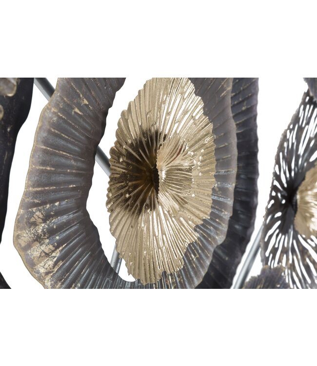 Mauro Ferretti IJZEREN WANDPANEEL BROWNY -A- CM 167,6X7,6X73,5