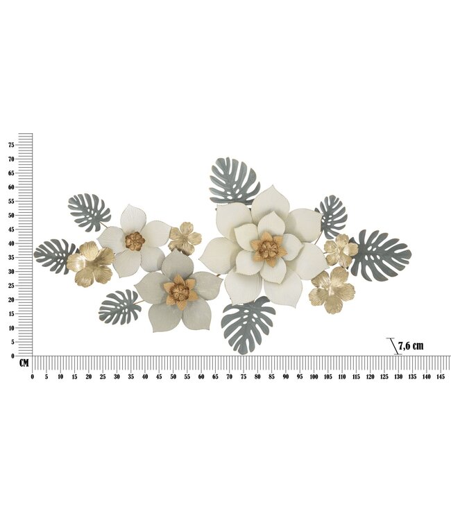 Mauro Ferretti WANDDECORATIE MOTY CM 134,6X7,6X69,9