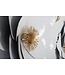 Mauro Ferretti IJZEREN WANDPANEEL WIT DECOR 158X9X60