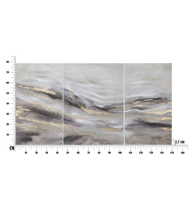 Mauro Ferretti MUURVERF MONTY SET 3 PZ CM 45X2,7X80-60X2,7X80