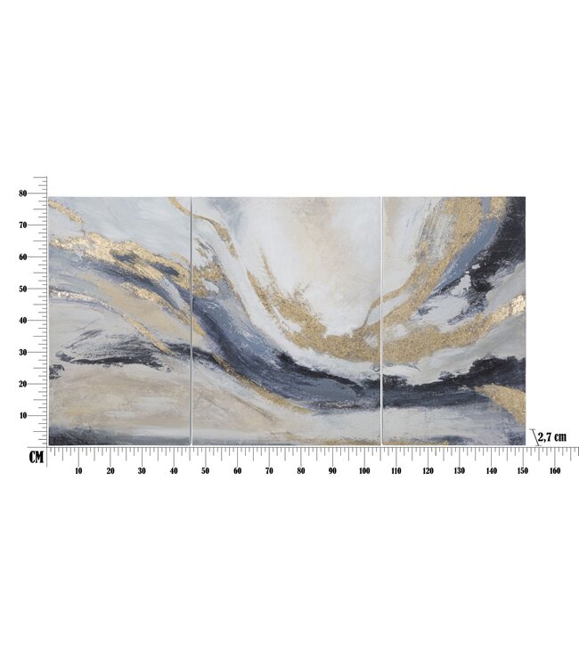 Mauro Ferretti MUURVERF GASPONS SET 3 PZ CM 45X2,7X80-60X2,7X80