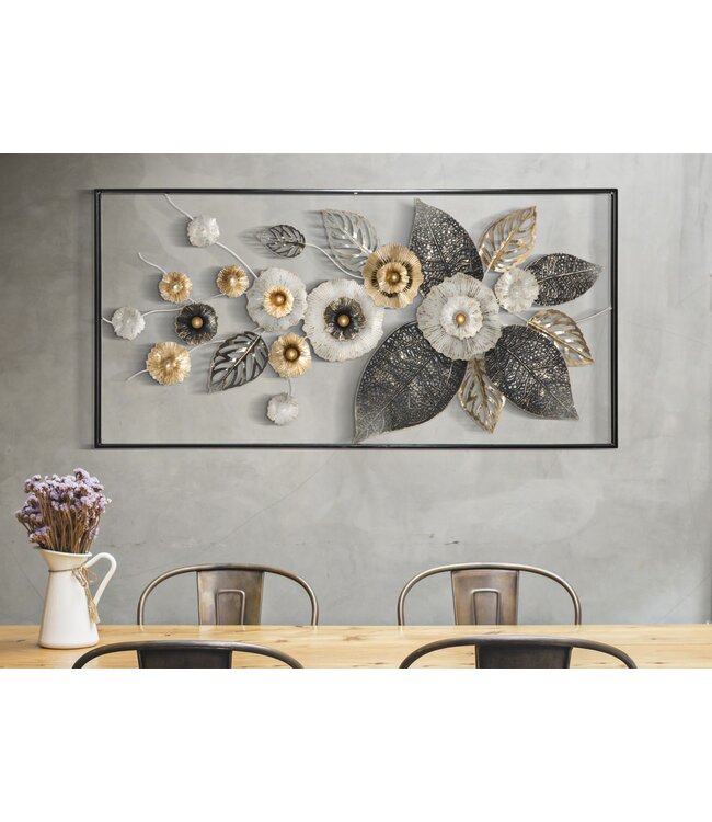 Mauro Ferretti MUUR IJZEREN PANEEL FRAME PLUS CM 120X7X59