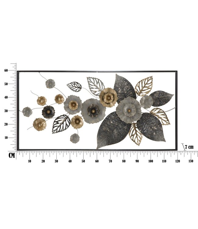 Mauro Ferretti MUUR IJZEREN PANEEL FRAME PLUS CM 120X7X59