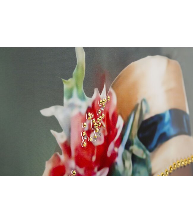 Mauro Ferretti ELEGANT GELAKT CANVAS MET FRAME -H- CM 52X4,5X152