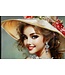 Mauro Ferretti ELEGANT GELAKT CANVAS MET FRAME -B- CM 52X4,5X152