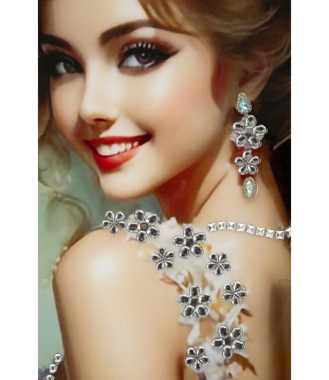 Mauro Ferretti ELEGANT GELAKT CANVAS MET FRAME -B- CM 52X4,5X152