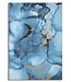 Mauro Ferretti BEDRUKKING MET VERF BLU REY CM 80X3X120