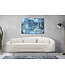 Mauro Ferretti BEDRUKKING MET VERF BLU REY CM 80X3X120