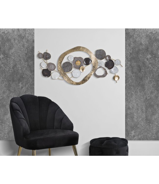 Mauro Ferretti IJZEREN WANDPANEEL INDRY CM 121X5,7X54,6