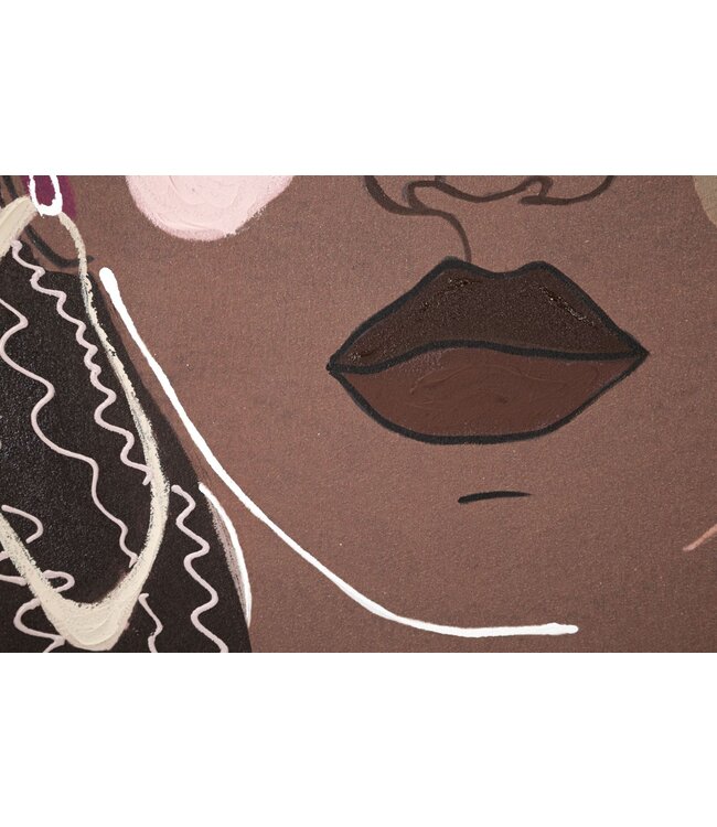 Mauro Ferretti MUURSCHILDERING TRIBAL -A- CM 80X2,8X100