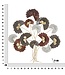 Mauro Ferretti WANDDECORATIE REDDY CM 78X8X80