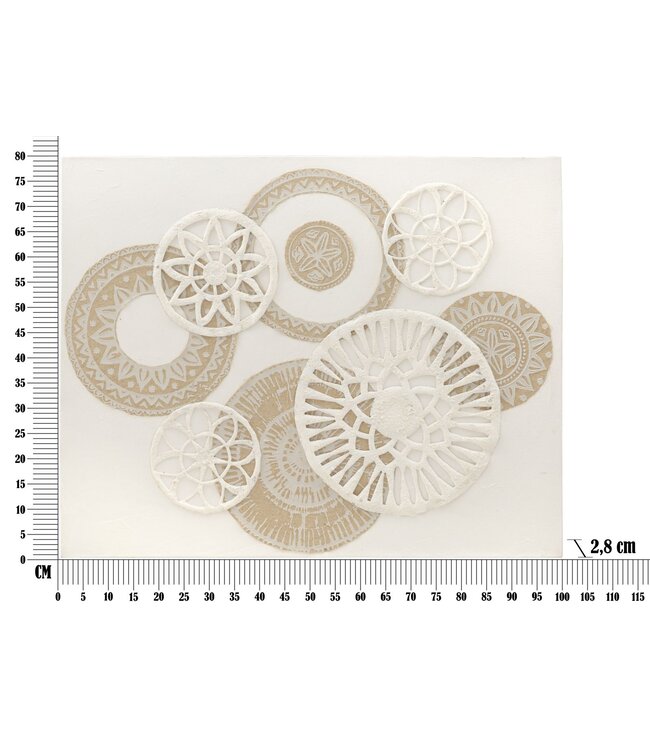 Mauro Ferretti MUURSCHILDERING ICER CM 80X2,8X100